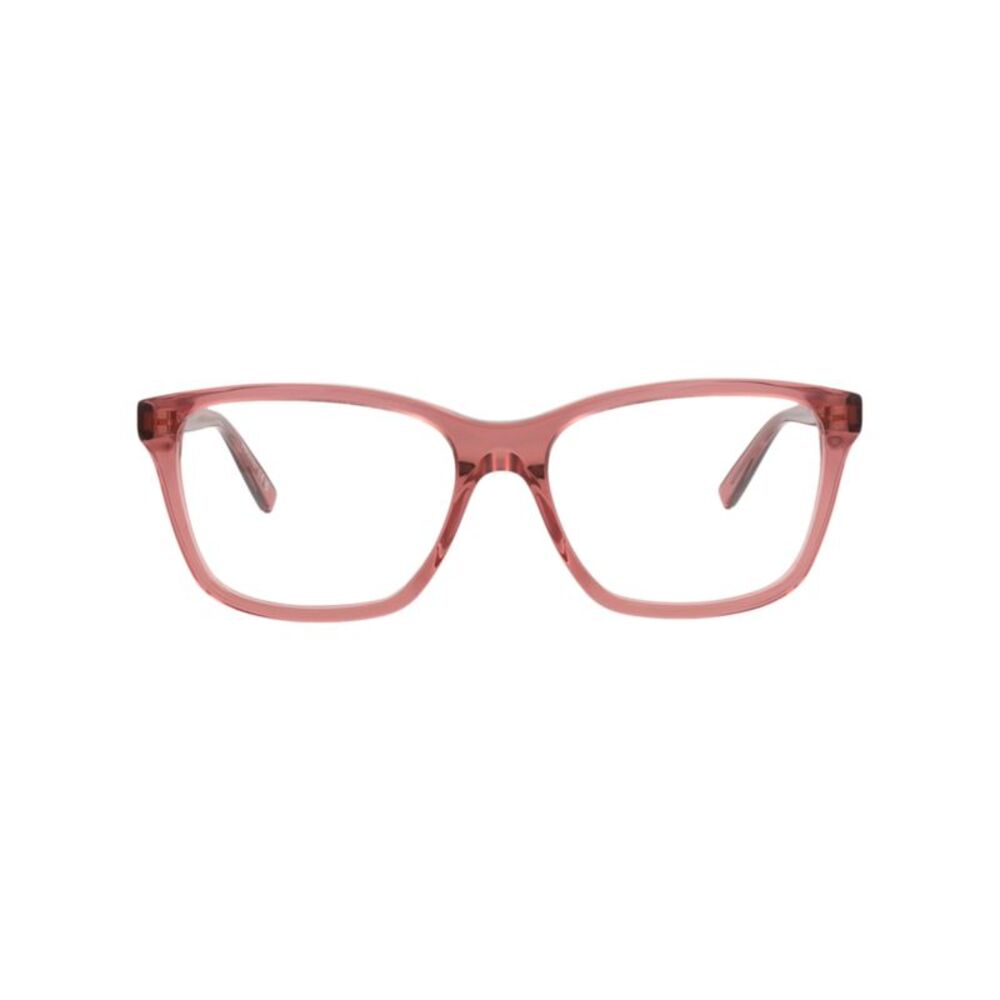 Saint Laurent Square-Frame Acetate Optical Frames Pink Womens